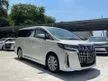 Recon 2018 Toyota Alphard 2.5 SA UNREG ( SUNROOF )