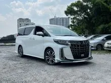 2021 Toyota Alphard 2.5 S Type Gold MPV / Super Low Mil/Modelista BodyKit/One Owner/New Car Condition/Under Warranty