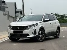 2022 Peugeot 5008 1.6 Allure SUV (Full Service Record Book)Panaromic Roof Good Condition Well Maintain Owner Buy And Drive Away No Need Repair