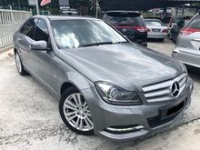 2012 Mercedes-Benz C200 CGI 1.8 Elegance (A) ORIGINAL YEAR MAKE - NEW FACELIFT - LOW MILEAGE - LIKE NEW -