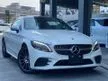 Recon 2019 MERCEDES BENZ C180 COUPE AMG SPORT PLUS PAN ROOF BSM HUD