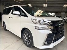 2016 Toyota Vellfire 2.5 Z 8 SEATER - 19K KM ONLY - JBL - PRE CRASH - AUTO PARKING - LEATHER - 5 YEARS WARRANTY