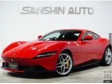 (615Hp)INCOMING STOCK 2022 Ferrari Roma 3.9 Coupe Red Colour Black Interior Seat Japan Spec