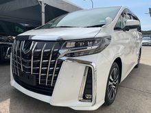2018 Toyota Alphard 2.5 SC**3 EYES**FULL ALPINE SET**5 YEARS WARRANTY**TIP TOP CONDITION