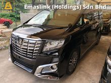 2016 Toyota Alphard 2.5 SC Grade 4 Pilot Memory Seat 360 Camera 2 Power Doors Power Boot Intelligent LED Smart Entry 3 Zone Climate 9 Air Bags Unreg