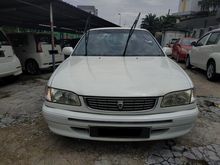 1996 Toyota Corolla 1.6 SEG SILVER TOP ENGINE