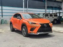 2021 Lexus NX 300 2.0 F Sport SUV (Processing Fee RM1350, Free Warranty, Free Service and ETC)
