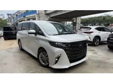 2025 Toyota Alphard 2.5 Z 7-Seater MPV // 15 JBL SPEAKERS // HUD // BSM // DIM // LOW MILEAGE // VIEW TO BELIEVE // CHEAPEST IN TOWN // LIKE NEW