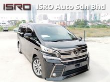 2016 Toyota Vellfire 2.5 Z Golden Eyes MPV
