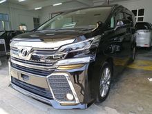 2016 Toyota Vellfire 2.5 Z Spec 7Seat/1Power Door Unregister