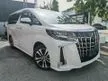 Recon 2020 Toyota Alphard 2.5 SC Package - 5A RATED & ORI 7K MILLAGE ONLY - Cars for sale