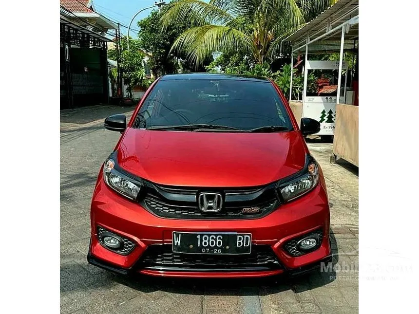 Jual Mobil Honda Brio 2021 RS 1.2 di Jawa Timur Automatic Hatchback Orange Rp 189.000.000
