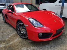 2015 Porsche Cayman S 3.4 With Sport Chrono,Sport Plus,Sport Steering And Turbo Rims