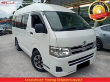2011 Toyota Hiace 2.5 Window Van - Condition Like New - Fast Loan Approval
