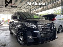 2015 Toyota Alphard 2.5 SC P.CRASH ALPINE 5YRS TOYOTA WARRANTY!!!