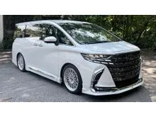 2025 Toyota Alphard 2.5 Z Modelista MPV - JBL - 20 Inch Work Alloy Wheel - TEIN Suspension