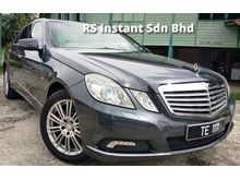 2011 Mercedes Benz E200 1.8 (A) CGI AVANTGARDE 7 SPEED
