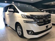 2016 Toyota Vellfire 2.5 MPV 8 seater