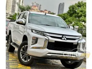 2019 MITSUBISHI TRITON 2.4 VGT DUAL CAB 4X4 PICKUP ONE OWNER ORIGINAL LOW MILEAGE ON TIME SERVICE EXTERIOR SIDE STEP KEYLESS ENTRY PUSH START