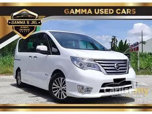 2015 Nissan Serena 2.0 PREMIUM (A) 3 YEARS WARRANTY / ROOF MONITOR / REVERSE CAMERA / NICE INTERIOR / FULL LEATHER SEATS / FOC DELIVERY