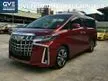 Recon 2020 Toyota Alphard 2.5 SC/Rare &Special Color/ 2 Power Door/Pilot Seat/Cooler Seat/Digital Inner Mirror/ Blind Spot Monitor/Unreg - Cars for sale
