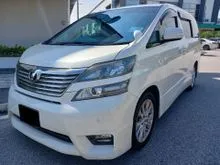 2010 2013 Toyota VELLFIRE 2.4 Z Platinum (A) 2PWR DOOR 2PWR BOOT 7 SEATER