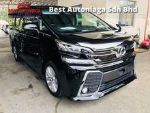 2015 Toyota Vellfire 2.5 ZA SUNROOF 2 PWD