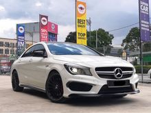 2015 Mercedes-Benz CLA45 AMG edition 1 full services record