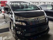 2013 Toyota Vellfire 2.4 Z G Edition MPV