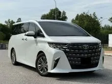 2024 Toyota Alphard 2.5 Z 7-Seater MPV (A) Full Front PPF / HUD / SideStep / Low Mileage / TipTop Condition