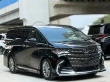 2025 Toyota Alphard 2.5 Z MPV JBL SIDE-STEP