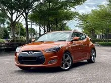 2013 Hyundai VELOSTER 1.6 PREMIUM (A) Sporty Sunroof Car King