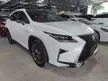 Recon 2018 Lexus RX300 2.0 F Sport with Red Leather, Panoramic Roof, 4 Camera, Mark Levinson, 5 YEARS Warranty
