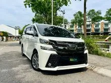 2016 Toyota Vellfire 2.5 Z Golden Eyes MPV-2 YEARS WARRANTY