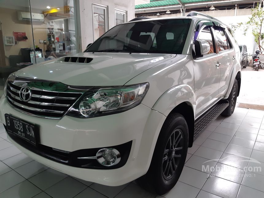 Jual Mobil Toyota Fortuner 2015 G 2.5 di Jawa Barat Automatic SUV Putih