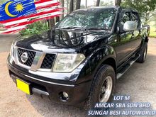 2011 Nissan Navara 2.5 LE (A) ENHANCED FACELIFT 4X4 Pickup Truck