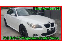 2005 BMW 525i E60 2.5 M-Sport Double Vanos CBU Excellent Condition