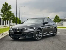 [FULL BMW SERVICE] 2022 BMW 530e 2.0 M SPORT (A) Power Boot Car King Easy Loan