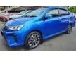 Used 2021 Perodua BEZZA 1.3 A ADVANCE ADV AV FACELIFT (AT) (SEDAN) (GOOD CONDITION) EEV Vehicle OCEAN BLUE (METALLIC)