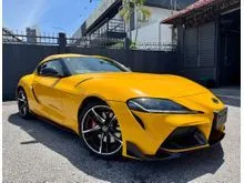 2021 Toyota GR Supra 3.0 RZ Coupe (A) DB02 383HP JBL SOUND SYSTEM 2 TONE INTERIOR GOOD CONDITION JAPAN UNREG