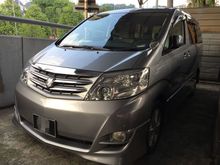 2007 Toyota Alphard 2.4 AS FACELIFT 7 Seater, 2PD, REG 2012 FREE MANY GIFTS.0% SST