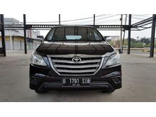 2014 Toyota Kijang Innova 2.0 E MT wrn Hitam Tgn1 Terawat Pjk Pjg TDP 25Jt