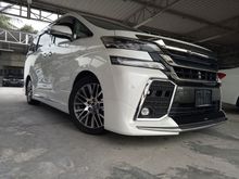 2015 Toyota Vellfire 2.5 Z G Edition MPV(FIRST COME FIRST TAKE)(CRAZY PROMOTION SALES)(MANY FREE GIFT)(MANY UNIT TO CHOOSE)(LOCAL AP)(DEMO UNIT) 2015