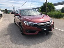 2017 Honda Civic 1.5 TC VTEC Sedan (TRUE YEAR MADE) (FULL SERVICE RECORD) (UNDER WARRANTY) (TRUE MILEAGE NO ADJUST)