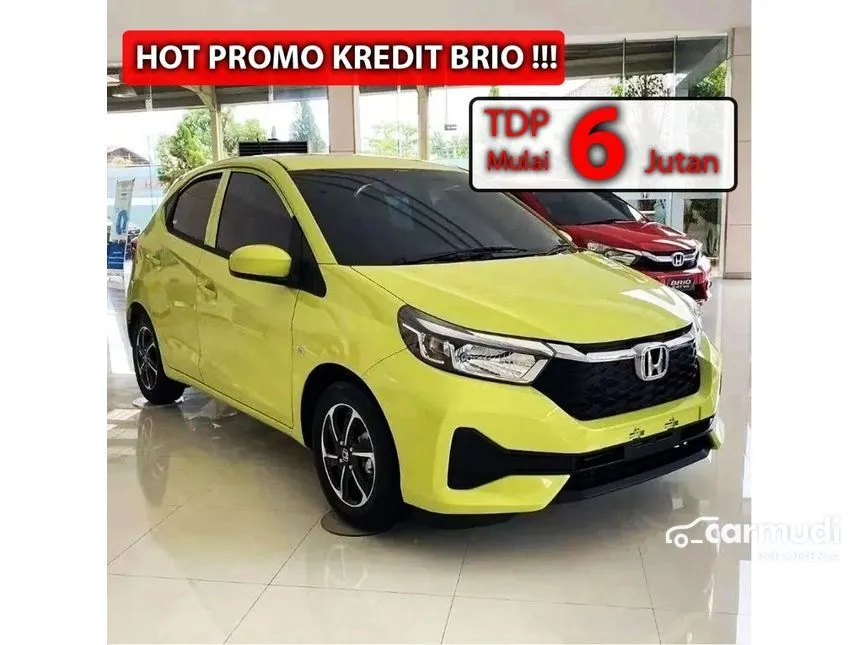 Jual Mobil Honda Brio 2023 E Satya 1.2 di DKI Jakarta Automatic Hatchback Kuning Rp 143.700.000