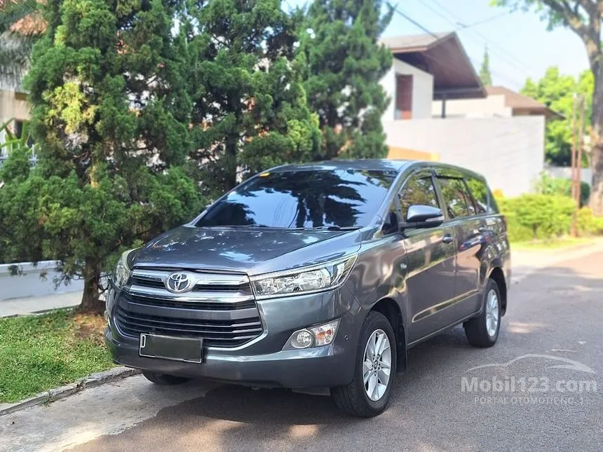Jual Mobil Toyota Kijang Innova 2016 G 2.0 di Jawa Barat Automatic MPV Abu