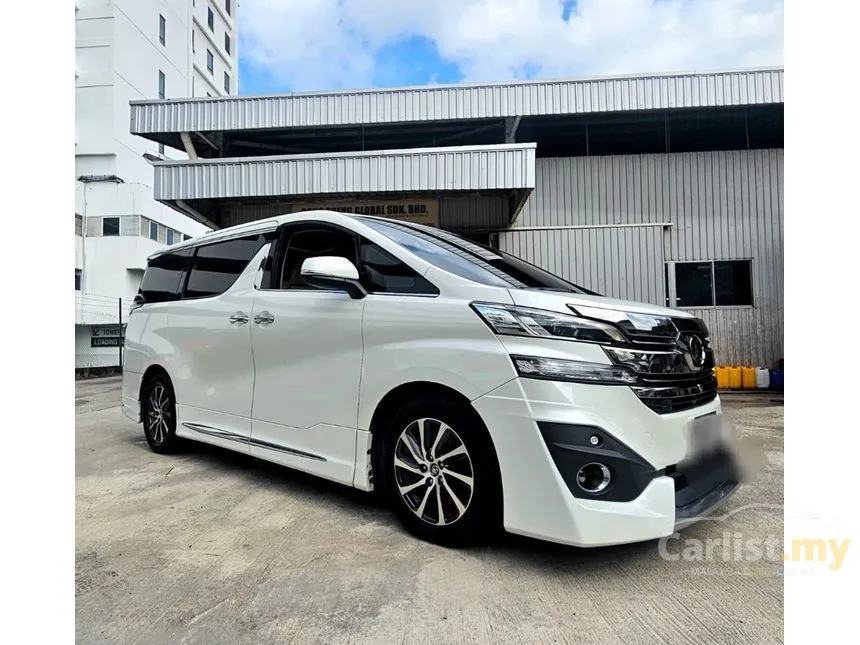 2015 Toyota Vellfire Executive Lounge MPV