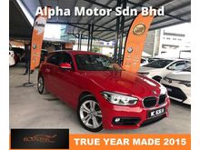 2015 TRUE BMW 118i 1.5 SPORT (A) F20 FACELIFT SERVICE RECORD QUALITY CAR YEAR END PROMOTION