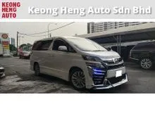 2014 Toyota Vellfire 2.4 Golden Eye MPV (A) REG MARCH 2018, CAREFUL OWNER, L/MIL - 118K KM, 7 SEAT, P/BOOT, FREE 2 YEARS CAR WARRANTY, 18 S/RIMS
