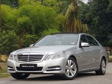 2012 MERCEDES-BENZ E250 CGi (A) W212 Avantgarde 7G-tronic BlueEFCY CKD local high spec by MERCEDES-BENZ MALAYSIA!